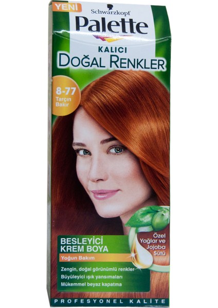 Natural Saç Boyası 8-77 Tarçın Bakır