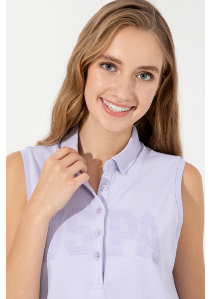 Kadın Lila T-Shirt 50248445-VR034
