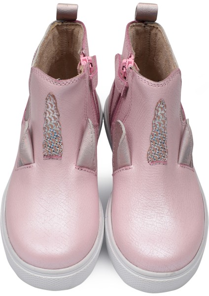 Pembe Unicorn Kız Çocuk Botu