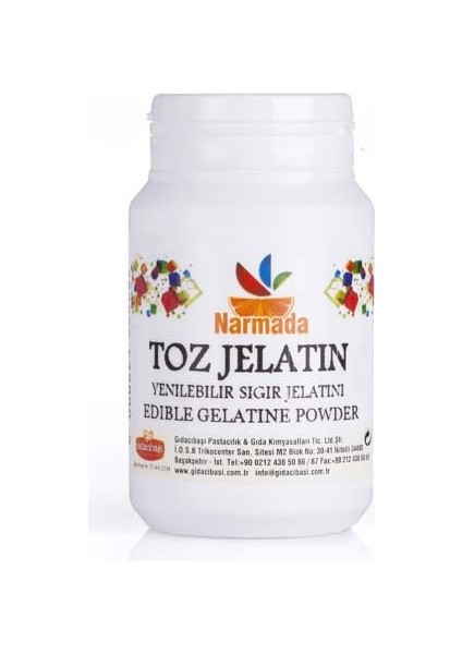 Yenilebilir Toz Sığır Jelatini 75 gr