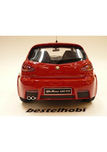 Alfa Romeo 147 Gta Red Otto Model Araba 1:18