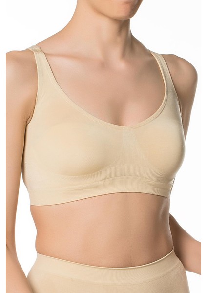 Compression Toparlayıcı Dikişsiz Korse Büstiyer