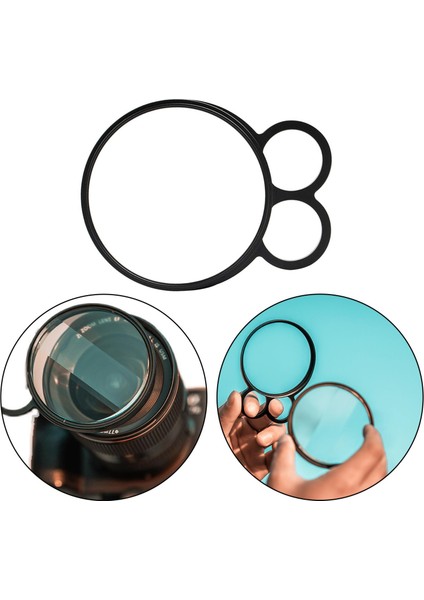 77MM Filtre Kolu Stüdyo Fotoğrafçıları Için 2 Parmak Kamera Slr Aksesuarları (Yurt Dışından) modelleri