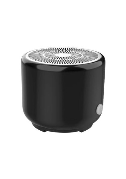 Metal Su Geçirmez Kablosuz Bluetooth Hoparlör Mini Taşınabilir Bluetooth + Fm Mp3 Hoparlör Şarj Müzik Subwoofer Süper Bas Stereo | Taşınabilir Hoparlörler (Siyah) (Yurt Dışından)