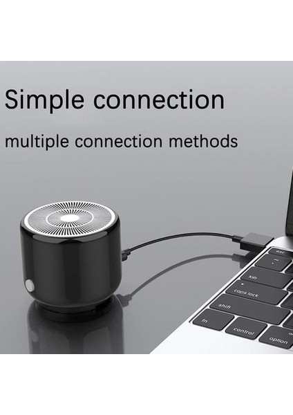 Metal Su Geçirmez Kablosuz Bluetooth Hoparlör Mini Taşınabilir Bluetooth + Fm Mp3 Hoparlör Şarj Müzik Subwoofer Süper Bas Stereo | Taşınabilir Hoparlörler (Siyah) (Yurt Dışından) fiyatları