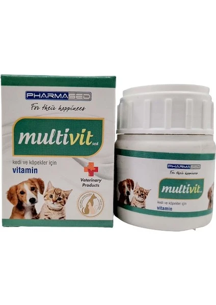 Multivit Kedi ve Köpekler Için Vitamin