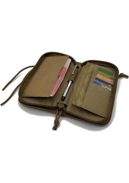 Taktik Cüzdan Edc Para Tutucu Rodeo Checkbook Açık Askeri Cüzdan Anahtarlık ve Kredi Kartı Organizatör | Tırmanma Çantaları (Yurt Dışından)