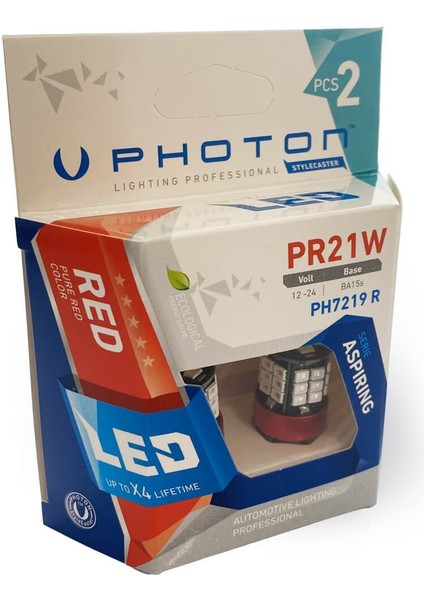 P21W Red 93 PH7219 R Led indirimleri