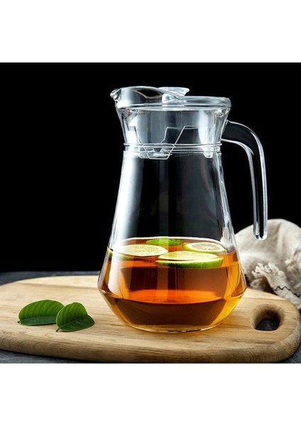 1 Adet 1000 ml Akrilik Içecek Depolama Konteyner Temizle Sürahi Pc Sürahi Ev Soğuk Su Kettle (1l) | Sürahi (Yurt Dışından)