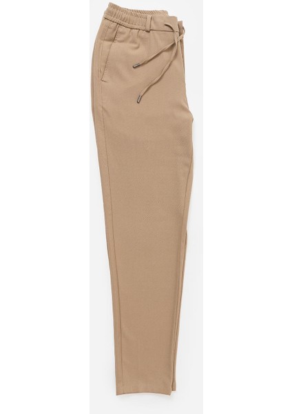 Erkek Bej Jogger Fit Pantolon modelleri