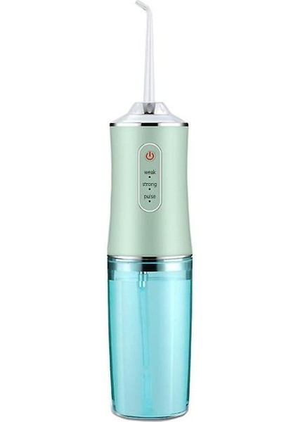 240 ml Taşınabilir Diş Oral Irrigator Su Tankı Otomatik Diş Temizleyici Cihazı (Beyaz) (Yurt Dışından)