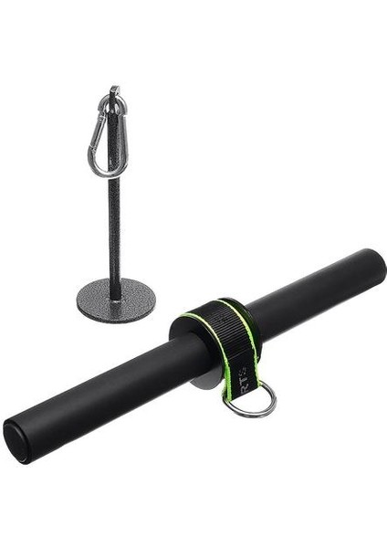 Önkol Gücü Eğitmen Bilek El Kavrama El Gücü Egzersiz Ağırlık Kaldırma Halat Bel Rulo Ekipmanları Spor Fitness Egzersiz | El Sapları (Yeşil) (Yurt Dışından)