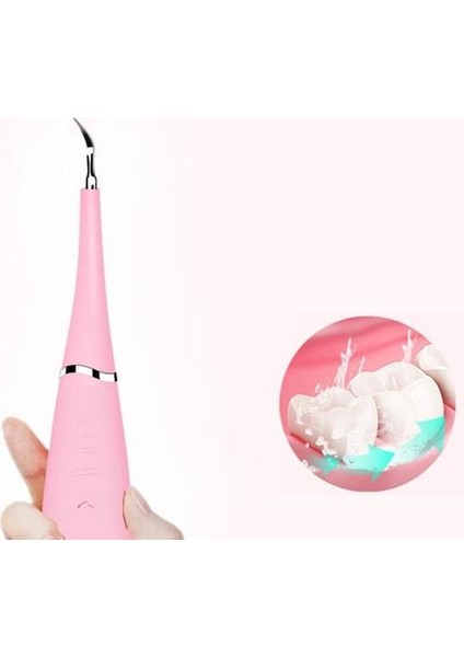 Elektrikli Sonic Diş Scaler Diş Hesap Sökücü Diş Lekeleri Tartar Aracı Diş Hekimi Diş Beyazlatma Temizleyici Oral Hijyen | Diş Beyazlatma (Pembe) (Yurt Dışından) fiyatları