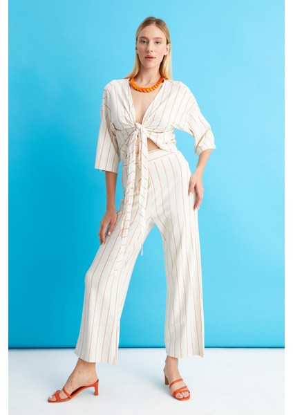 Geniş Paça Pantolon (B22-13700)