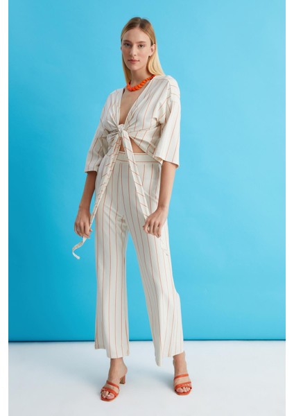 Geniş Paça Pantolon (B22-13700) fırsatları