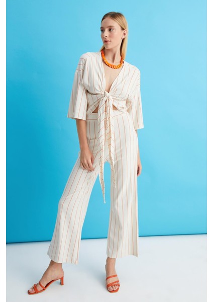 Geniş Paça Pantolon (B22-13700) indirimleri