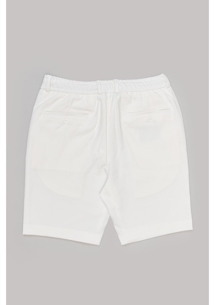 Erkek Beyaz Jogger Fit Şort fiyatları