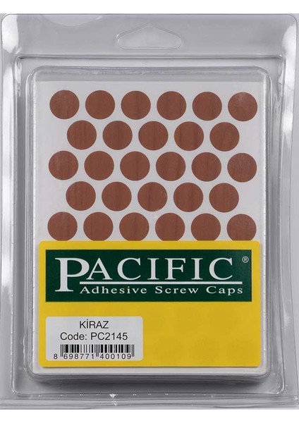 Pvc Yapışkan Tapa 14 mm 1plk=50 Ad Kiraz