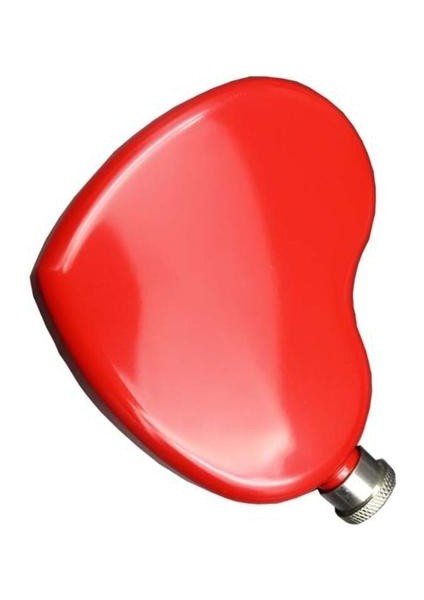 Yaratıcı Kalp Tipi Mini Hip Flask 125ML / 4.4oz Açık Seyahat Taşınabilir Viski Şişeleri (Yurt Dışından)