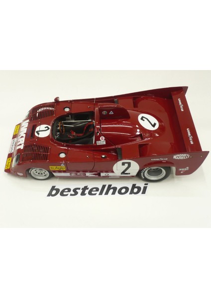 1:18 Ölçekli Alfa Romeo 33 Tt 1975 1000KM Monza Wınner auto art