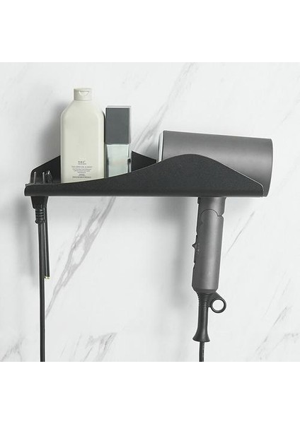 Saç Kurutma Makinesi Saklama Kutusu Curling Raf Banyo Organizatör (Yurt Dışından) fırsatları