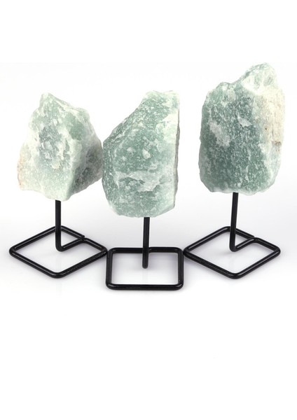 Aventurin Doğal Taş Standlı Parça