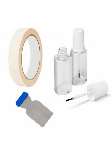 Audi Seat Volkswagen LB9A Beyazı Rötüş Boyası 30 ml - Rütüş Çeliği