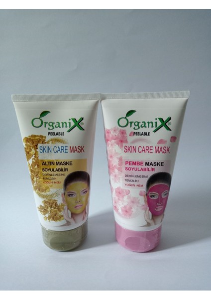 Yüz Maskesi Peeling 150ML X2 Altın Soyulabilir Maske , Pembe Soyulabilir Maske