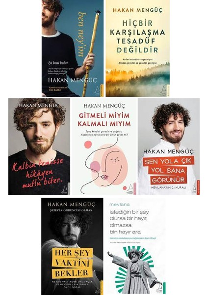 Ben Ney'im - Hiçbir Karşılaşma Tesadüf Değildir - Gitmeli Miyim Kalmalı Mıyım - Her Şey Vaktini Bekler - 7 Kitap - Hakan Mengüç