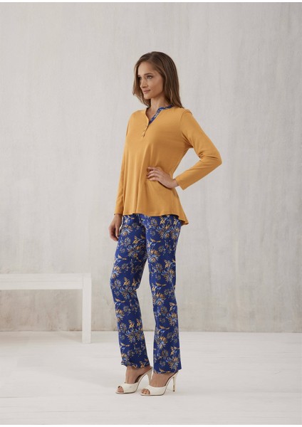 Kadın Penye Modal Pijama Takımı - 10467 fiyatları
