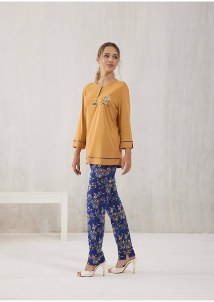 Kadın Penye Modal Pijama Takımı - 10491 fiyatları