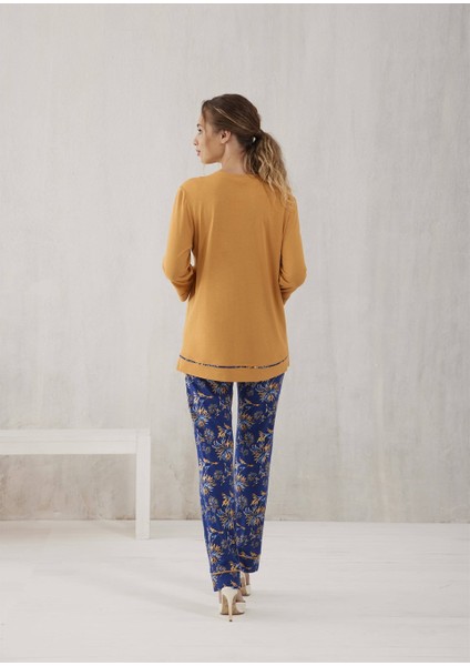 Kadın Penye Modal Pijama Takımı - 10491 modelleri