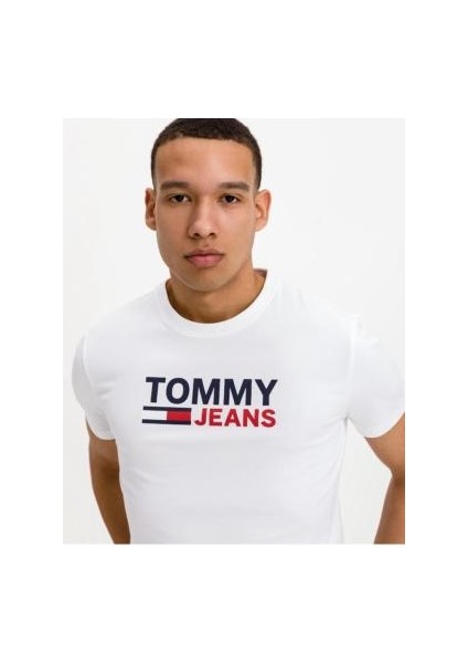 Men's White Regular Fit T-Shirt