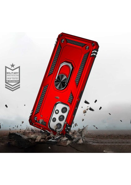 Samsung Galaxy A53 Kılıf Vega Sandlı Yüzüklü + Ekran Koruyucu