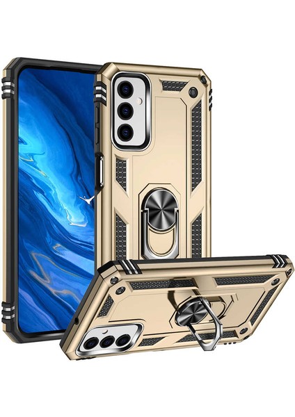 Samsung Galaxy M23 Kılıf Vega Yüzüklü Standlı