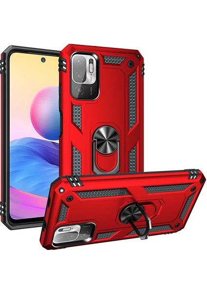 Xiaomi Poco M3 Pro Kılıf Vega Standlı Yüzüklü