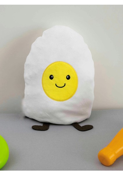 Çift Taraflı Nakışlı Dolgulu Bebek Pelüş Yumurta / Civciv Uyku ve Peluş Oyun Arkadaşı modelleri
