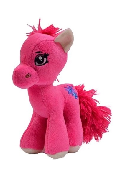 Pony Unicorn Boynuzlu Peluş At 35 cm