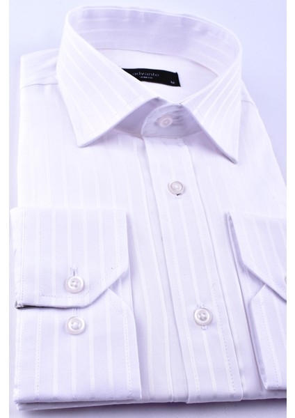2022 Gizli Desen Adv Slimfit Gömlek/beyaz/m