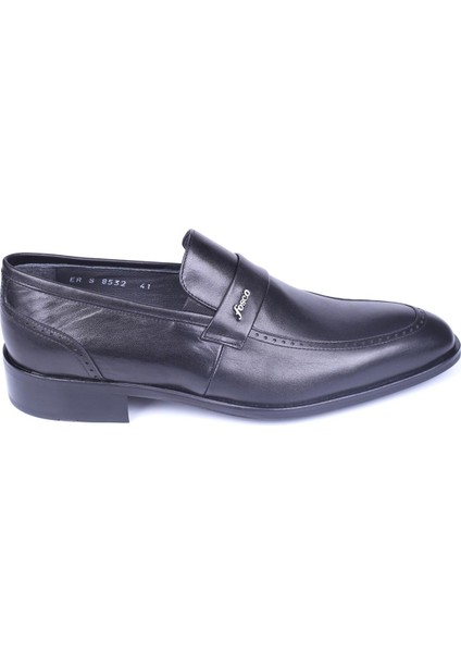 8532 Erkek Bağcıksız Hakiki Deri Klasik Ayakkabı