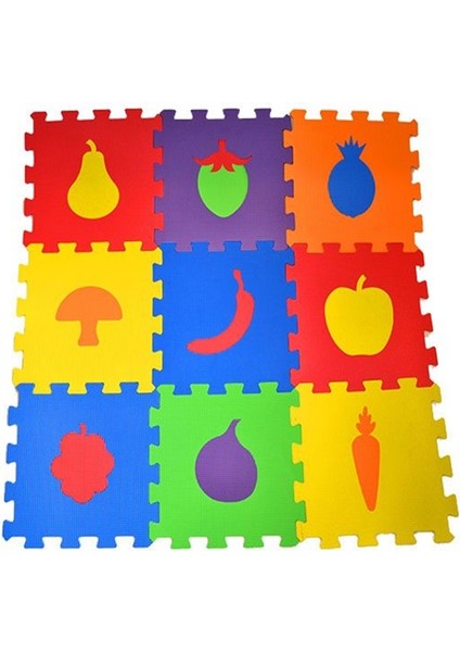 Eva Puzzle 33X33CM x 7mm Meyveler