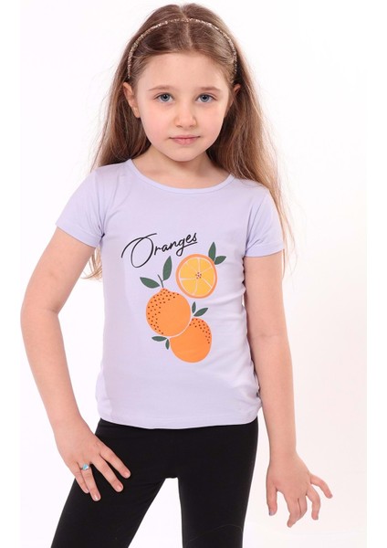 Toontoy Kız Bebek Baskılı Tişört