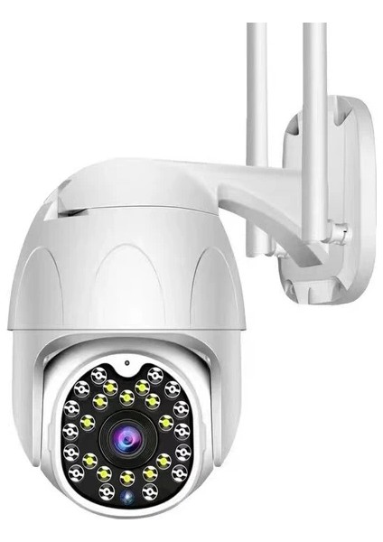 Dış Mekan Full Hd Wifi Kamera Su Geçirmez Hareket Sensörlü Gece Görüşlü Ip Kamera Kingboss Ip-38