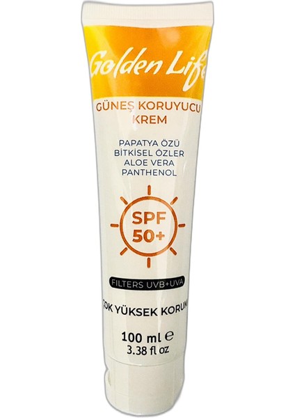 Güneş Koruyucu Krem Spf 50+ 100ML