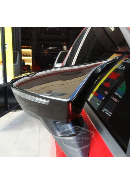 Seat Ibiza Mk5 2017 Sonrası Batman Yarasa Ayna Kapağı Piano Black Abs Plastik fiyatları