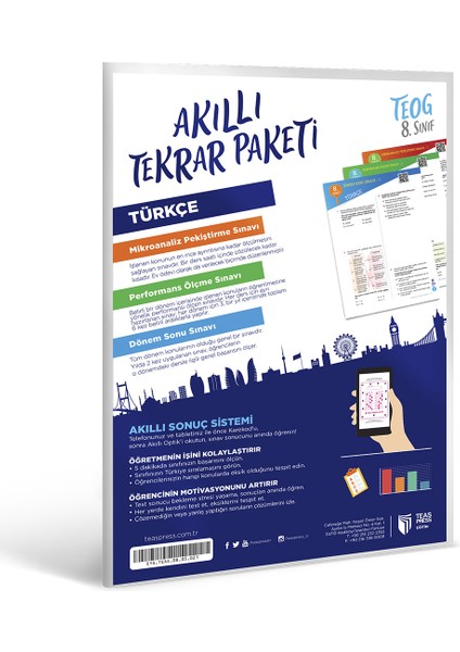 8.sınıf Türkçe Akıllı Tekrar Paketleri