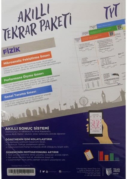 Tyt Fizik Akıllı Tekrar Paketleri