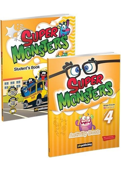 Super Monster Grade 4 Students Book+Activity Book