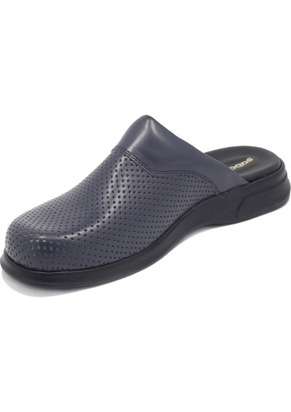 Erkek Hakiki Deri Lacivert Sabo Terlik fiyatları