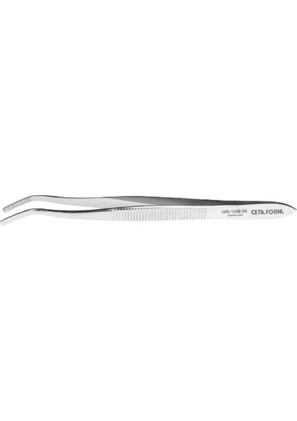 H43-125B-SA Tırtıklı Eğri Küt Uçlu Cımbız